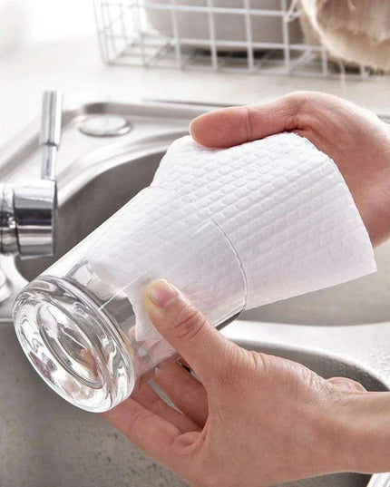50-Count Disposable Kitchen Towels - Ultimate Cleaning Companion for Busy Chefs
