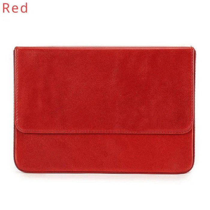 Elegant Genuine Leather Pen Organizer - Stylish Storage for Office and Travel