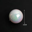 3pc 6cm white ball