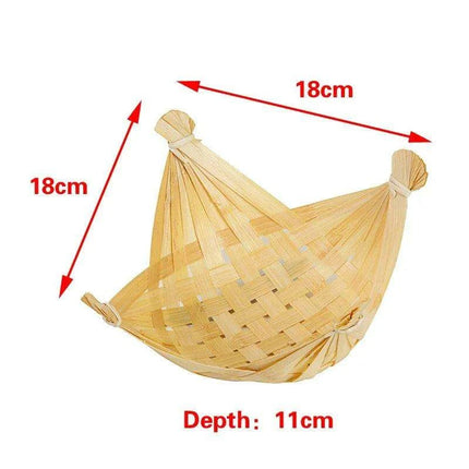 Sophisticated Bamboo Sushi and Sashimi Serving Set with Decorative Accents