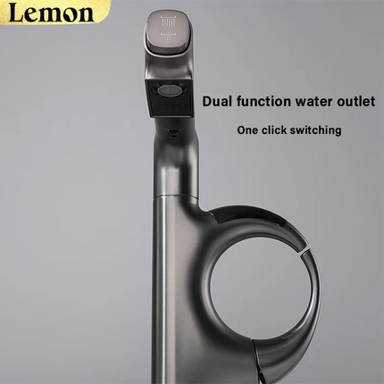 Pull-Out Basin Faucet with Digital Temperature Display & Adjustable Height