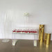 Sleek Transparent Acrylic Dining Table for Stylish Gatherings