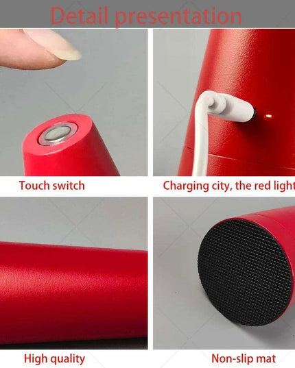 Touch-Sensitive LED Night Light with Customizable Brightness and Rechargeable Battery - Ideal for Children's Rooms, Hotels, and Nightstands