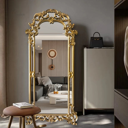 Treasure Home Full Body Floor-to-Ceiling Mirror - Large & Elegant Desi