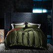 Green / Flat sheet style / Double (200 x 200 cm) - 6-Piece