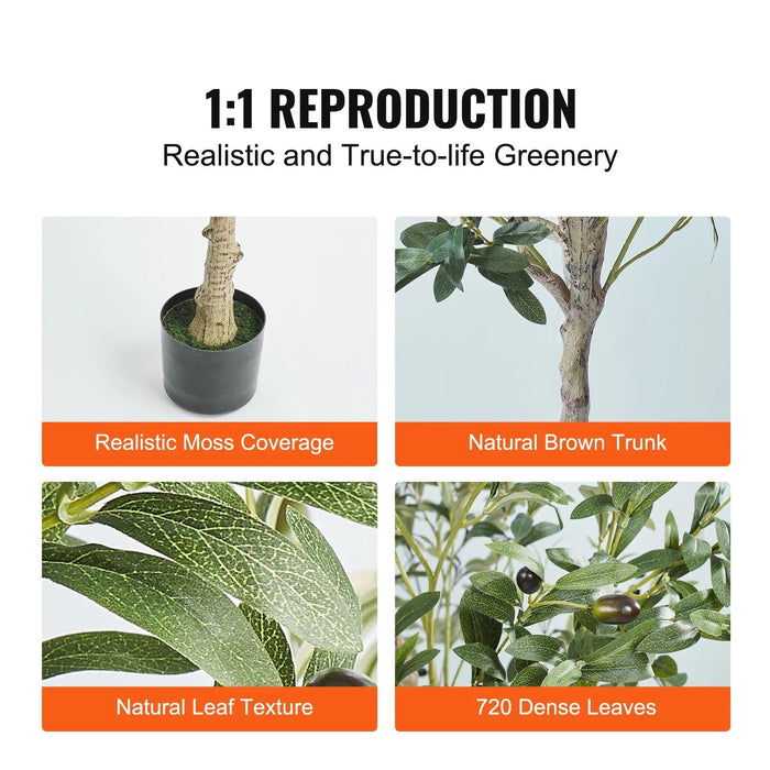 Personalized Realistic Stainless Steel Olive Tree for Stylish Home and Garden Decor