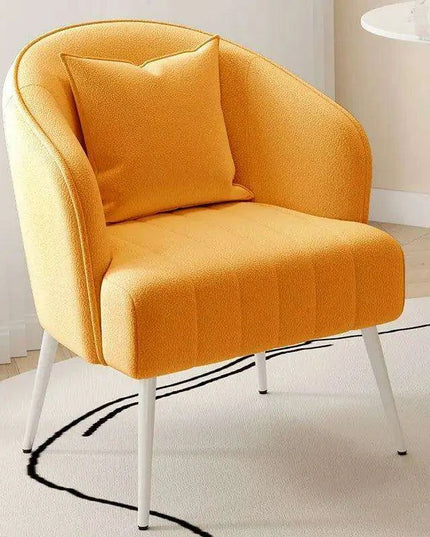 Chic Cream Velvet Lounge Armchair