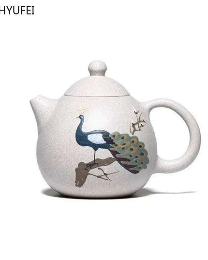 Elegant Yixing Purple Clay Dragon Egg Teapot - 220ml Masterpiece for Discerning Tea Lovers