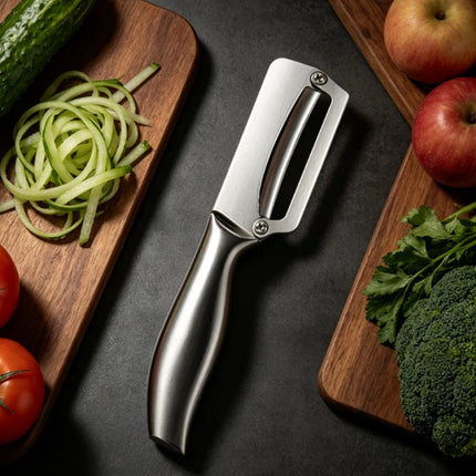 SUTUO Stainless Steel Multi-Function Vegetable Peeler with Non-Slip Ha