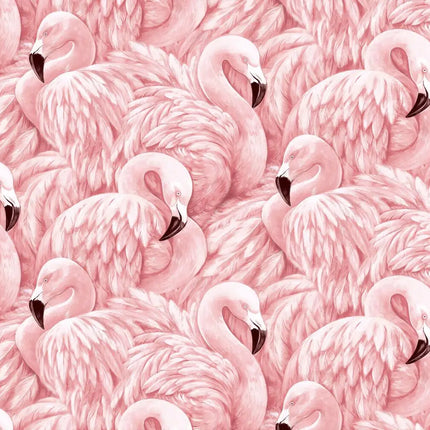 Pink Flamingo Waterproof Wallpaper