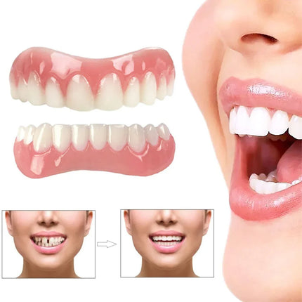 Denture Silicone Kit Silicone Liners Soft Kit Soft Denture Kit Teeth Upper And Lower Set Easy Use Dental care denture-silicone-kit-silicone-liners-soft-kit-soft-denture-kit-teeth-upper-and-lower-set-easy-use-dental-care