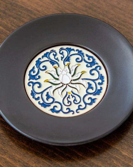 Serene Zen-Style Kung Fu Tea Coasters - Stylish Heat-Resistant Mats for Enhanced Beverage Experience