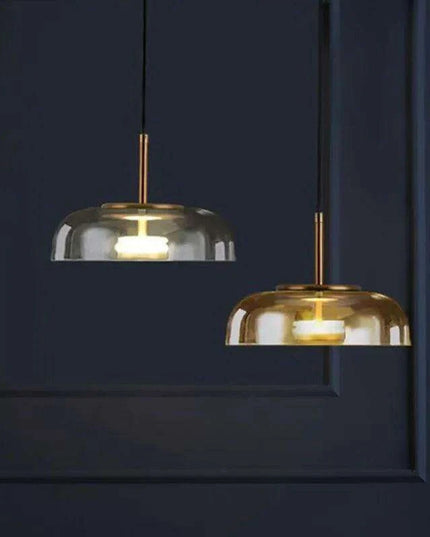 Sleek Nordic Glass LED Pendant Light Set for Contemporary Home and Dining Decor
