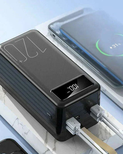 120Ah Mega Power Bank - High-Speed Portable Charger for iPhone & Huawei