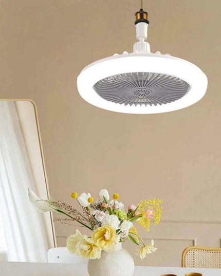 Intelligent Customizable Ceiling Fan with Ambiance Lighting for Modern Spaces