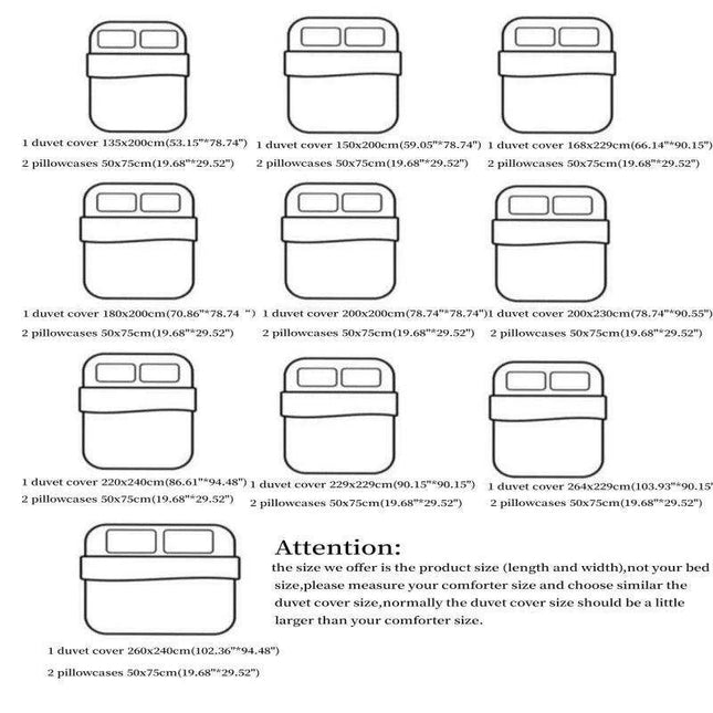 Elegant 3-Piece Lace Bedding Set with Pillowcases