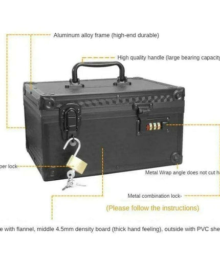 Savings Security Vault - Combination Lock Storage Box for All Ages