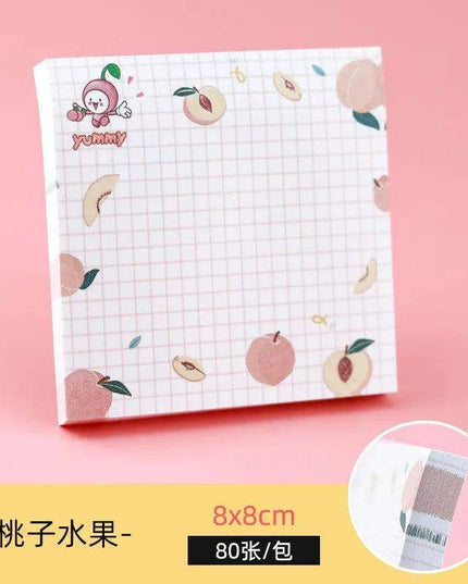 Playful Pets and Fruits Sticky Notes Set: Fun Organization for All