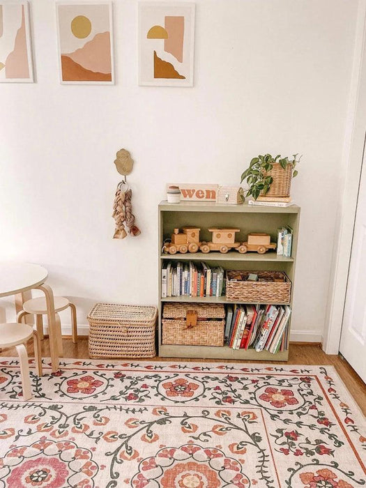 Exquisite Handcrafted Bohemian Area Rug - Timeless Luxury Collection
