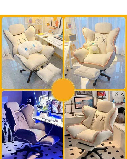 Ergonomic Adjustable Recliner Office Chair for Enhanced Work and Study Comfort