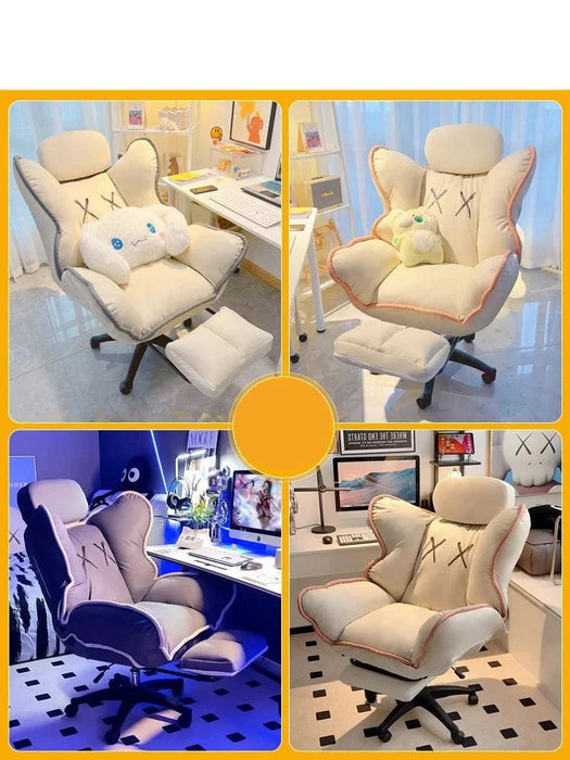 Ergonomic Adjustable Recliner Office Chair for Enhanced Work and Study Comfort