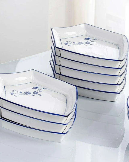 Elegant Round Ceramic Dining Set for Every Occasion