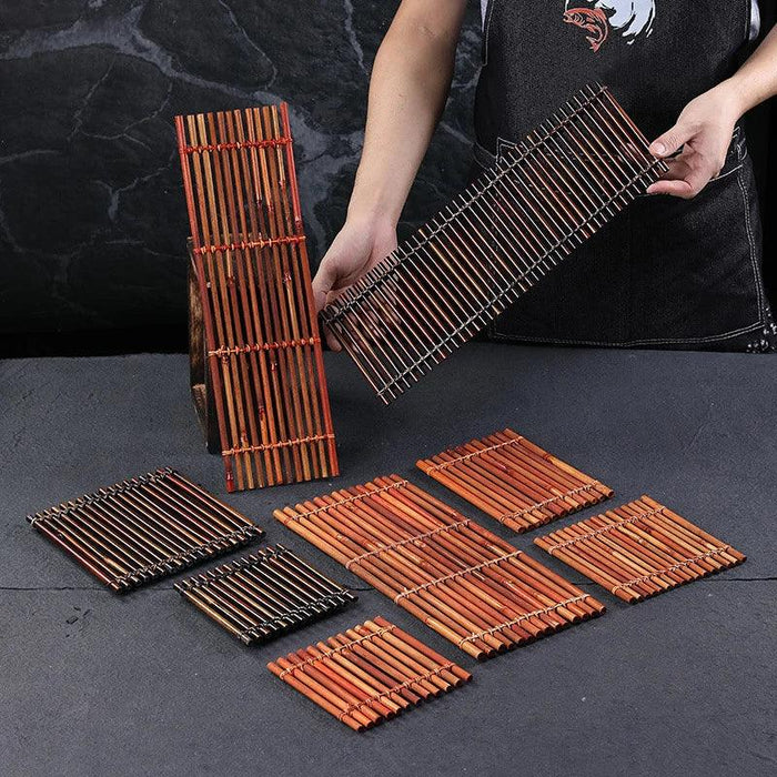 Japanese Seafood BBQ Dining Decor Set with Bamboo Chopsticks for an Elegant Experience