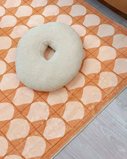 Chic Handcrafted Vintage Area Rug for Modern Living Spaces