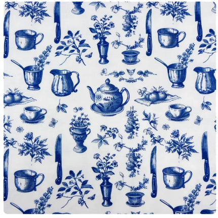 French Country Animal Pattern Cotton Fabric | 145cm Wide | Per 50cm