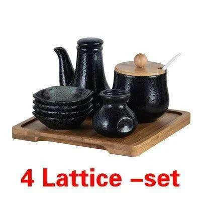 Exquisite Japanese Ceramic Spice Collection for Culinary Excellence