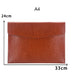 Sophisticated PU Leather Business Portfolio with Ample Storage