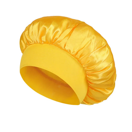 Women Satin Bonnet Hair Bonnet for Sleeping Hair Care Silk Bonnets Solid Wide-brimmed Sleeping Hat with Elastic Soft Band women-satin-bonnet-hair-bonnet-for-sleeping-hair-care-silk-bonnets-solid-wide-brimmed-sleeping-hat-with-elastic-soft-band