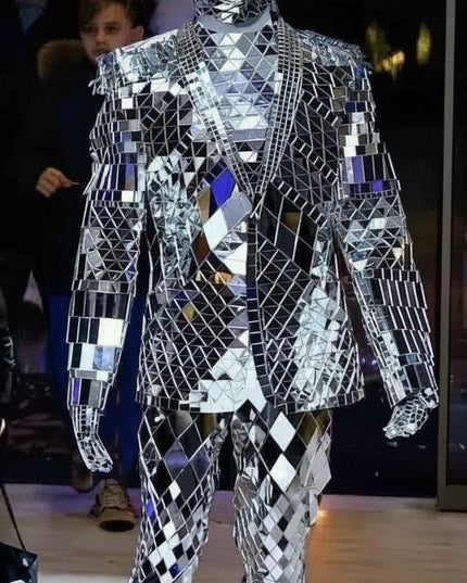 Dazzling Mirror Outfit for Show-Stopping Events and Performances