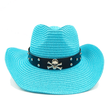 Vintage-Inspired Thick Straw Cowboy Hat