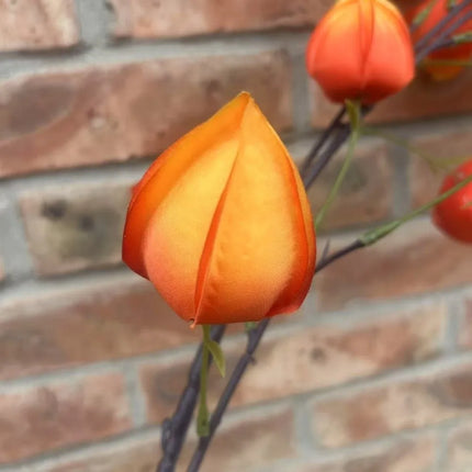 Aucho Real Touch Lantern Flower Branch - Lifelike Decorative Simulatio