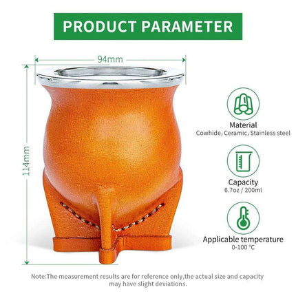 Authentic Argentine Yerba Mate Experience - Handcrafted Cup Set