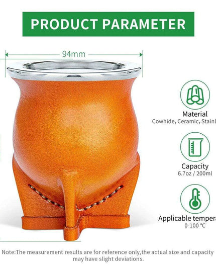 Authentic Argentine Yerba Mate Experience - Handcrafted Cup Set