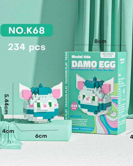 Sanrio Character Building Block Set - Whimsical Decor and Creative Play for Girls