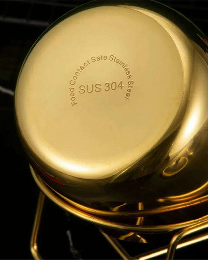 Elegant Stainless Steel Condiment Set with Wasabi Tray - Ideal for Hotpot, Dips, and More