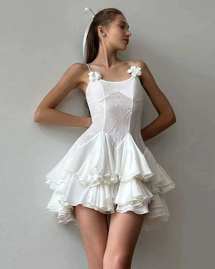 Chic Sleeveless High-Waisted Mini Dress - A Timeless Women's Fashion Essential