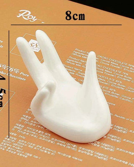 Charming Hand-Crafted Ceramic Egg Holder for Elegant Breakfasts