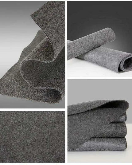 Thickened Microfiber Streak-Free Cleaning Cloths for Crystal Clear Windows and Glass - Reusable Multi-Use Towels