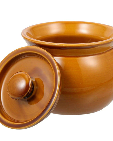 Ceramic Clay Cooking Pot - Your Ultimate Kitchen Essential for Hearty Soups and Stews