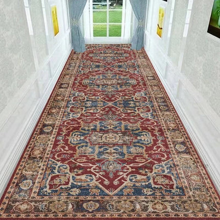 Retro Persian Long Runner Rug — Non-Slip, Boho Hallway Carpet | Très Élite