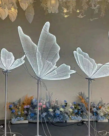 Magical LED Butterfly Wings Pendant Light for Celebratory Moments