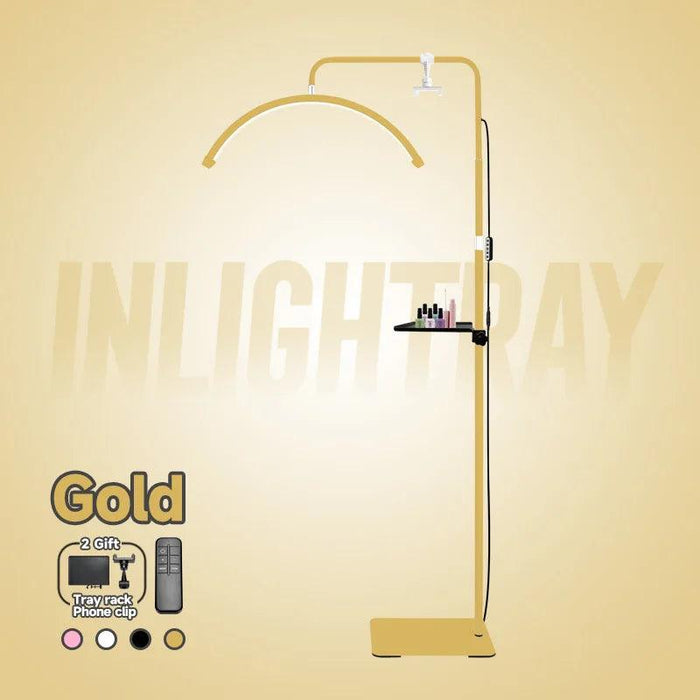 Professional LED Nail Salon Lamp with Remote Control and Built-in Metal Tray for Enhanced Beauty Treatments