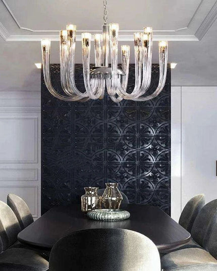 Modern Dimmable LED Chandelier Pendant Light - Elegant Indoor Lighting for Stylish Homes