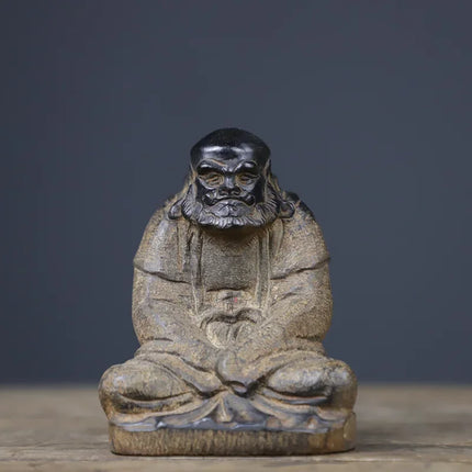 Bluestone Pure Hand-carved Ancient Process Imitation Ancient To Do The Old Dharma Master Decoration Decoration Plain Elegant bluestone-pure-hand-carved-ancient-process-imitation-ancient-to-do-the-old-dharma-master-decoration-decoration-plain-elegant