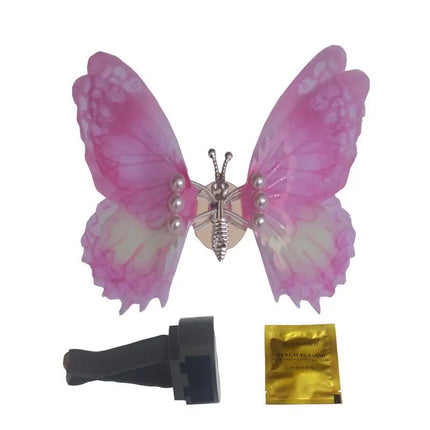 Moving Butterfly Car Dashboard Decor Car Center Console Air Outlet Dec