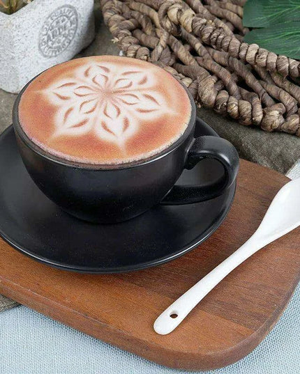 Realistic Decorative Cappuccino Cup for Elegant Home and Event Displays